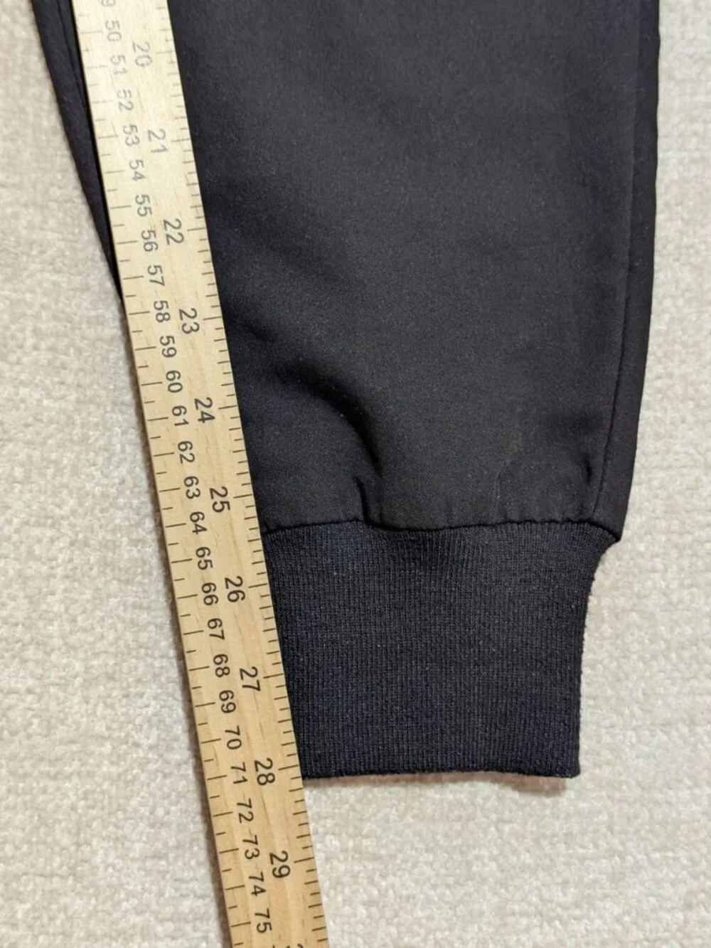 FIGS Tansen Black Technical Scrub Jogger Pants